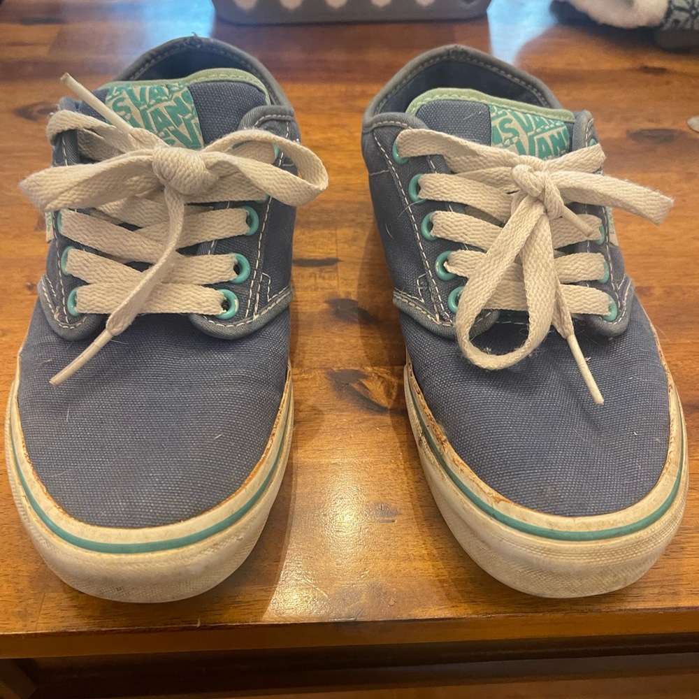 Vans Size 8 Blue Sneaker